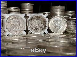 $100 FV 90% Silver Half Dollar Coins Kennedy Franklin & Liberty Coins