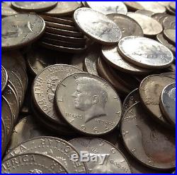 $100 Face 1964 Kennedy 90% Silver Half Dollars (200 halves) FREE shipping