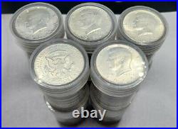 $100 Face Value 90% Silver JFK Half Dollars 1964 Rolls Full Dates