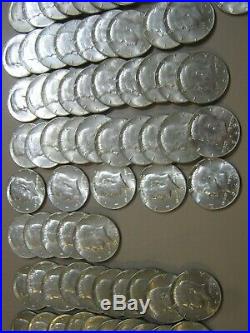100 Kennedy 40% Silver Half Dollars-no Junk-$50 Face+gift! -many Are Very Nice