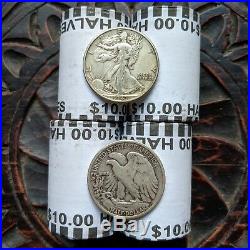 $100 in Kennedy Half Dollar Coin Rolls + Ten (10) Silver Walking Liberty Coins