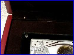 100th Anniversary JFK's Birth Silver Bar and Coin Set 2 oz Bar 1964 Half Dollar