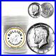 10_Face_Value_1964_Kennedy_Half_Dollars_90_Silver_20_Coin_Roll_Uncirculated_01_nlge