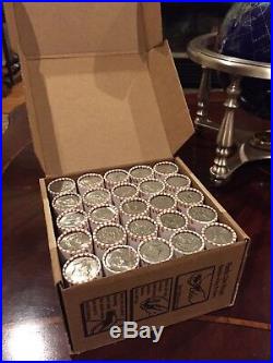 10 Unsearched Bank Sealed Half Dollar Rolls Possible Silver Kennedy Franklin