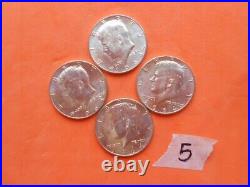$10 in 1964 Kennedy Half-Dollars 90% Silver 20-Coin Roll (BU)