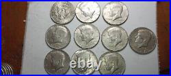 125 coins uncirc. Kennedy half dollars 40% 90% And Many Errors uncirculated