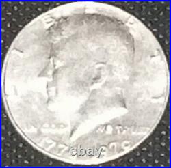 1776-1976 Bicentennial Kennedy Half Dollar NO MINT MARK Multiple ERRORS RARE