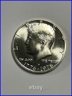 1776 1976 S Bicentennial Kennedy Half Dollar Roll BU UNCIRC. Silver Qty 20