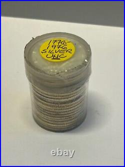 1776 1976 S Bicentennial Kennedy Half Dollar Roll BU UNCIRC. Silver Qty 20