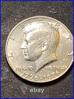 1776-1976 Silver Kennedy Half Dollar Coin Great Condition