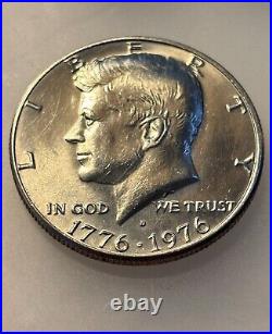 1776-1976 Silver Kennedy Half Dollar Coin Very Good Condition