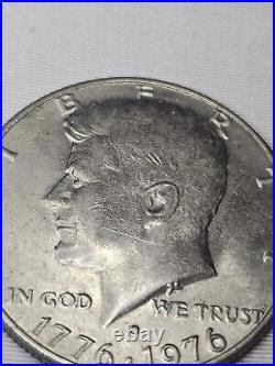 1776-1976 Silver Kennedy Half Dollar Coin Very Good Condition