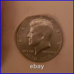 1776-1976 half dollar kennedy no mint/ liberty&Trust error bicentennial