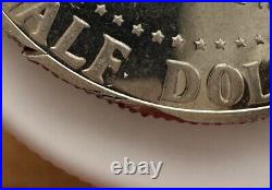 1776-1976 kennedy half dollar silver proof 40% silver 9 incomplete clips Rare