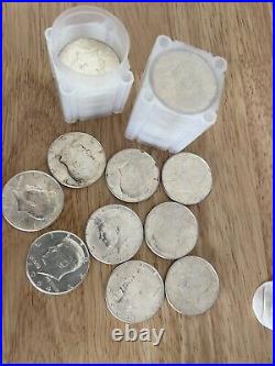 1964P Silver Kennedy Half Dollars 50c 40 coins total