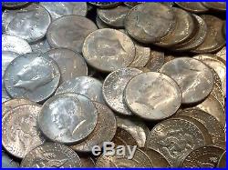 1964 $10 Face Value (Roll 20) 90% Silver Kennedy Half Dollar 50c ECC&C, Inc