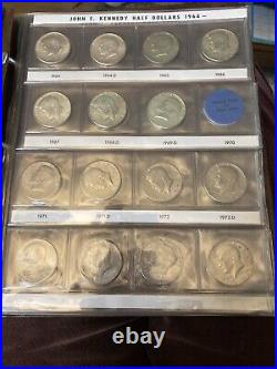 1964 1984 P D KENNEDY HALF DOLLARS (31 Coins) COLLECTION IN A HARCO ALBUM