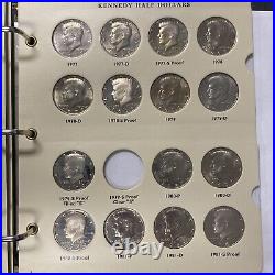 1964-1987 Kennedy Half Dollar UNC/Proof/Silver Proofs Missing 3 Coins