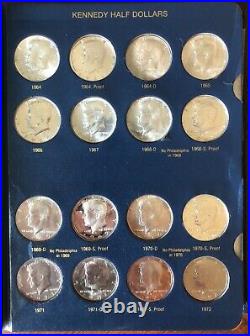 1964-2002 Complete Set of Proof and Uncirculated Kennedy Half Dollars Whitman