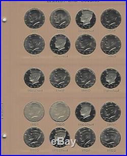1964 2011 Kennedy Half Dollar Collection Complete 158 Pc Set-Unc P/D All Proofs