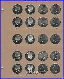 1964 2011 Kennedy Half Dollar Collection Complete 158 Pc Set-Unc P/D All Proofs