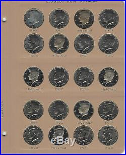 1964-2011 Kennedy Half Dollar Complete 138 Pc Set P/D/S With New Dansco 8166