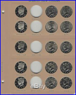 1964-2011 Kennedy Half Dollar Complete 138 Pc Set P/D/S With New Dansco 8166