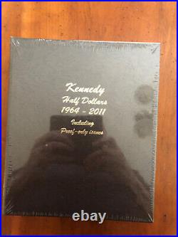1964-2011 Kennedy Half DollarswithProofs UNC 158 Pc SetDansco 8166 & Slipcase