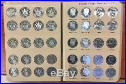1964 -2016 Kennedy Half dollar set w SILVER Proofs 168 coins in Dansco album