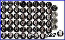 1964 2016 S Proof Kennedy Half Dollar Complete Set (include silver proof, SMS)