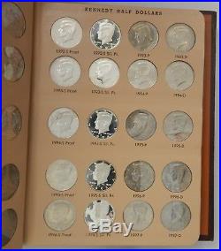 1964-2017 Complete Kennedy Half Dollar Set BU and Proof (including silver)