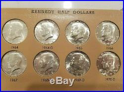 1964-2017 Kennedy Half Dollar Complete Set (100) Dansco Album CHOICE COINS