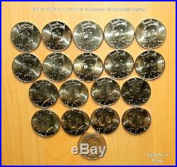 1964 2018 Kennedy Half P&D 116 Coin COMPLETE Uncirculated & Satin Set wSilver