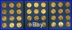 1964-2019 P&D KENNEDY HALF DOLLAR SET (103 Coins) IN New FOLDERS