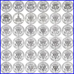 1964-2019 S Kennedy Half Dollar 90% Silver Gem Deep Cameo Proof Run 36 Coin Set