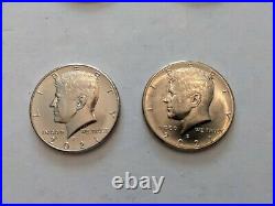 1964 2021 Kennedy Half Dollar Set 56 Year Collection