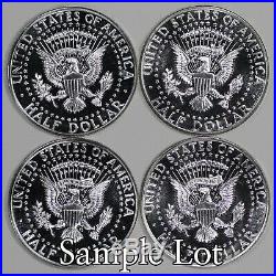1964 Accent Hair Proof Kennedy Half Dollar 50c Gem Proof Full Roll 20 Coins