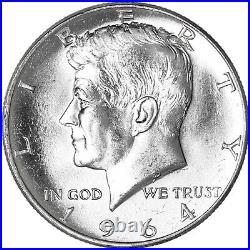 1964 D Kennedy Half Dollar 90% Silver BU Roll 20 US Coin Lot