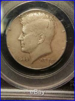 1964 D Kennedy Half Dollar Struck on Silver 25 Cent Planchet Extremely Rare Mint