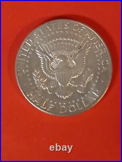 1964-D Quad 50c Kennedy SILVER Half Dollar Uncerulated Off Center Error Coin
