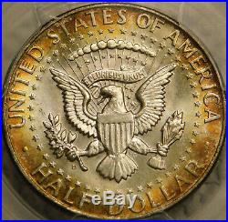 1964 D Silver Kennedy Half Certified PCGS Superb GEM MS67 PQ Toning
