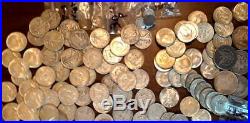 1964 JFk Silver Half Dollar 20 US Coin Roll John F Kennedy Last Year 90% Silver