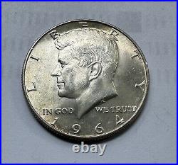 1964 John F. Kennedy Half Dollar Silver