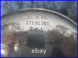 1964 KENNEDY HALF DOLLAR STERLING SILVER DISH/BOWL by B&M BALDWIN MILLER 761-54g