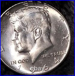 1964 Kennedy 90% Silver Half Dollar- BU-roll Of 20