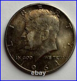 1964 Kennedy Half Dollar 90% Silver LOT OF 10 COINS