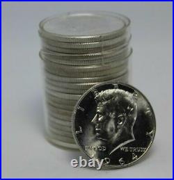 1964 Kennedy Half Dollar Bu Unc Roll Of 20
