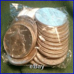 1964 Kennedy Half Dollar Full Roll 20 Coin Lot $10 Face 90 Percent US Silver