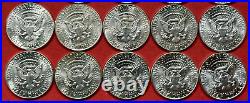 1964 Kennedy Half Dollar Lot of 20 AU / BU 90% Silver Half Dollar Coins #DP6