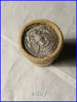 1964 Kennedy Half Dollar Obw Cannon Roll, 20 Uncirculated Silver Coins, #3